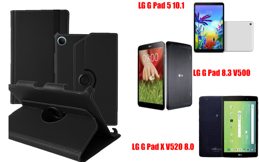 Чохол Spinner360 для планшета LG G Pad 5 10.1, Pad 8.3, Pad X 8.0, колір Klasika Київ - фото 1