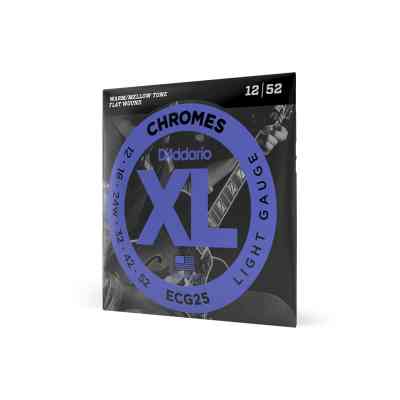 Струны для гитары D'Addario XL Chromes Light (12-52) (ECG25) Винница