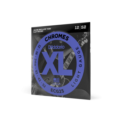 Струны для гитары D'Addario XL Chromes Light (12-52) (ECG25) Винница - изображение 2