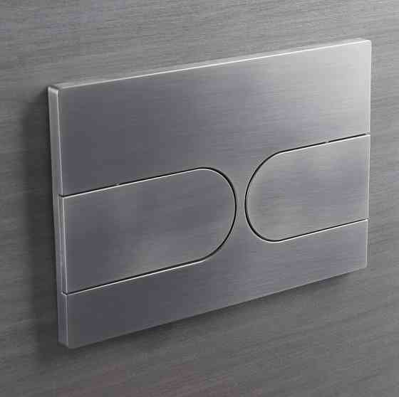Панель змиву Koer KT-0604-07 240x160x10mm пластикова, кнопка закруглена   ( KR5325 ) 26889 Харків