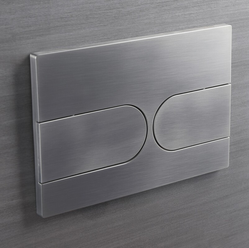Панель змиву Koer KT-0604-07 240x160x10mm пластикова, кнопка закруглена   ( KR5325 ) 26889 Харків - фото 6