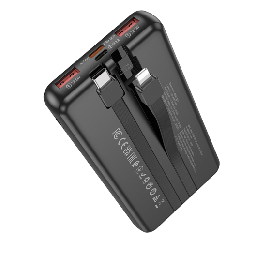 Павербанк 10000 mAh BOROFONE BJ57 Graceful PD20W QC22.5W з быстрая зарядка цифровой дисплей power bank повербанк Одесса