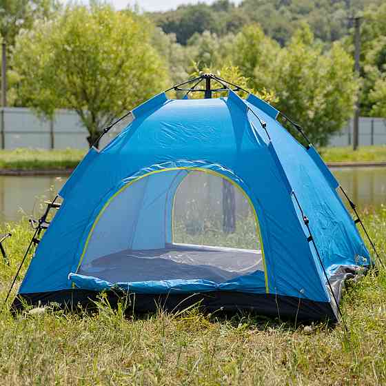 Lugi Намет кемпінговий 2 на 2 метри автоматичний для риболовлі походу туристичний LU-019BL Блак Коломыя