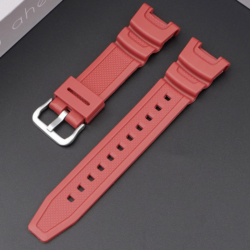 Ремінець для Casio SGW-100 Red SI SBR Київ - фото 2