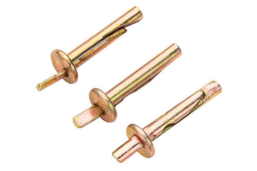 Анкер-клін стельовий 6*40 Bierbach цинк жовтий (пач. 50 шт.) APRO Рівне - фото 1