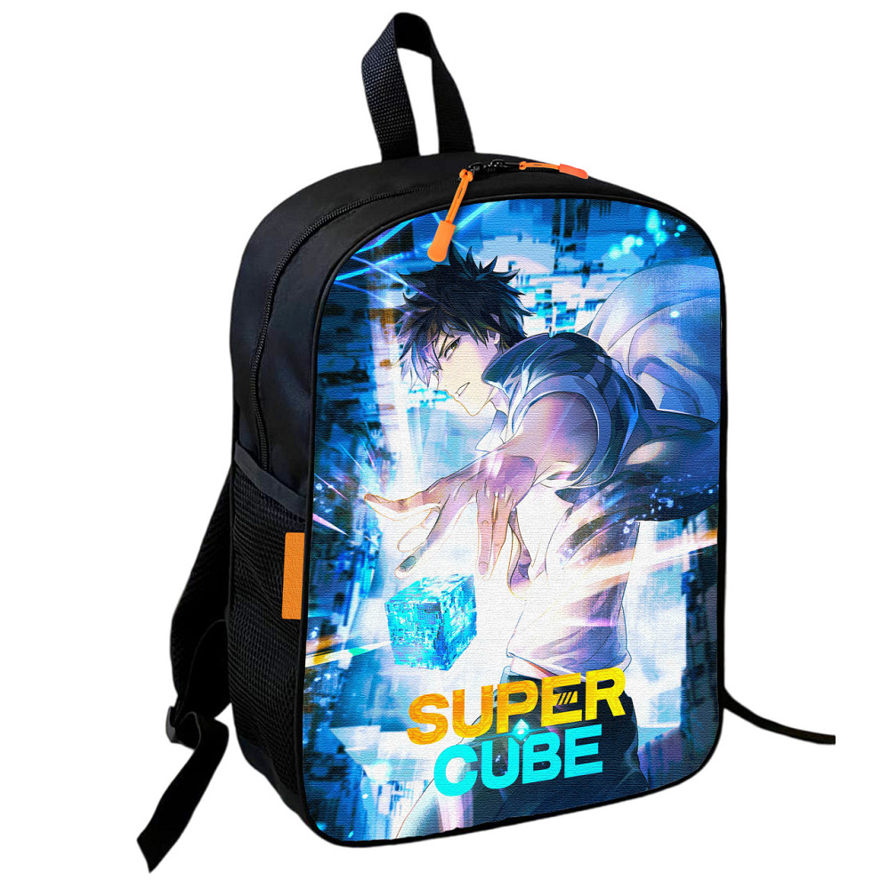 Рюкзак шкільний дитячий Аніме Super Cube 36х27 см для хлопчика (02865) Київ - фото 1