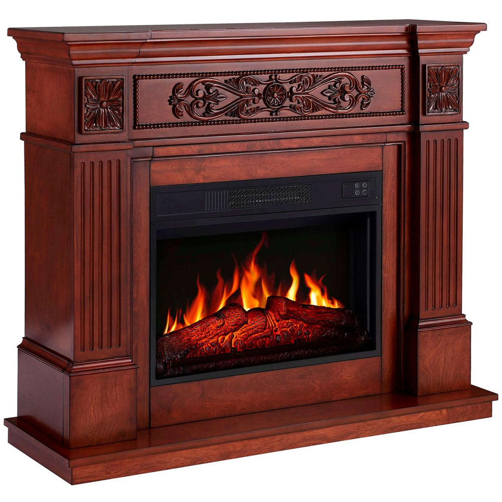 Камінокомплект ArtiFlame Toscana AF23S дуб з обігрівом і звуком горіння вогню Київ - фото 1