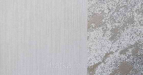 Обои виниловые на флизелине Marburg Lava метровые однотонные тонкая полоска серые Киев