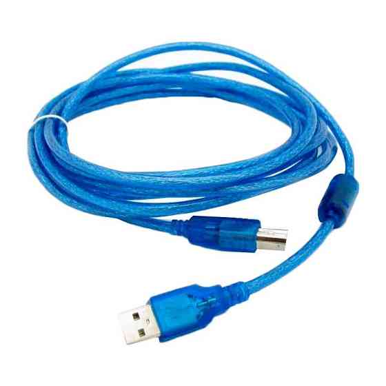 Кабель AM-BM Printer 5m Blue Рівне