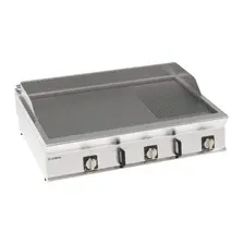 Гриль Tecnoinox Płyta grillowa elektryczna, 2/3 gładka, 1/3 ryflowana, nastawna 120 cm, T-90 | 316251 Київ - фото 1