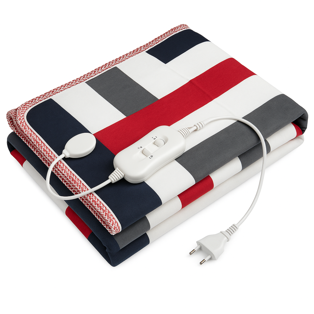 Электрическая простынь для односпальной кровати Electric Blanket 180х150см, Простынь с подогревом OV-95 Львов - изображение 11