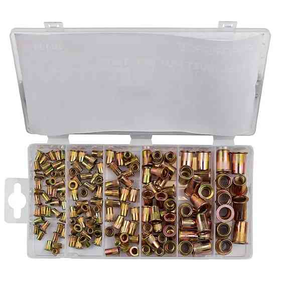 Заклёпки резьбовые стальные 150шт M3-M10. FORSAGE F-36481 Одесса