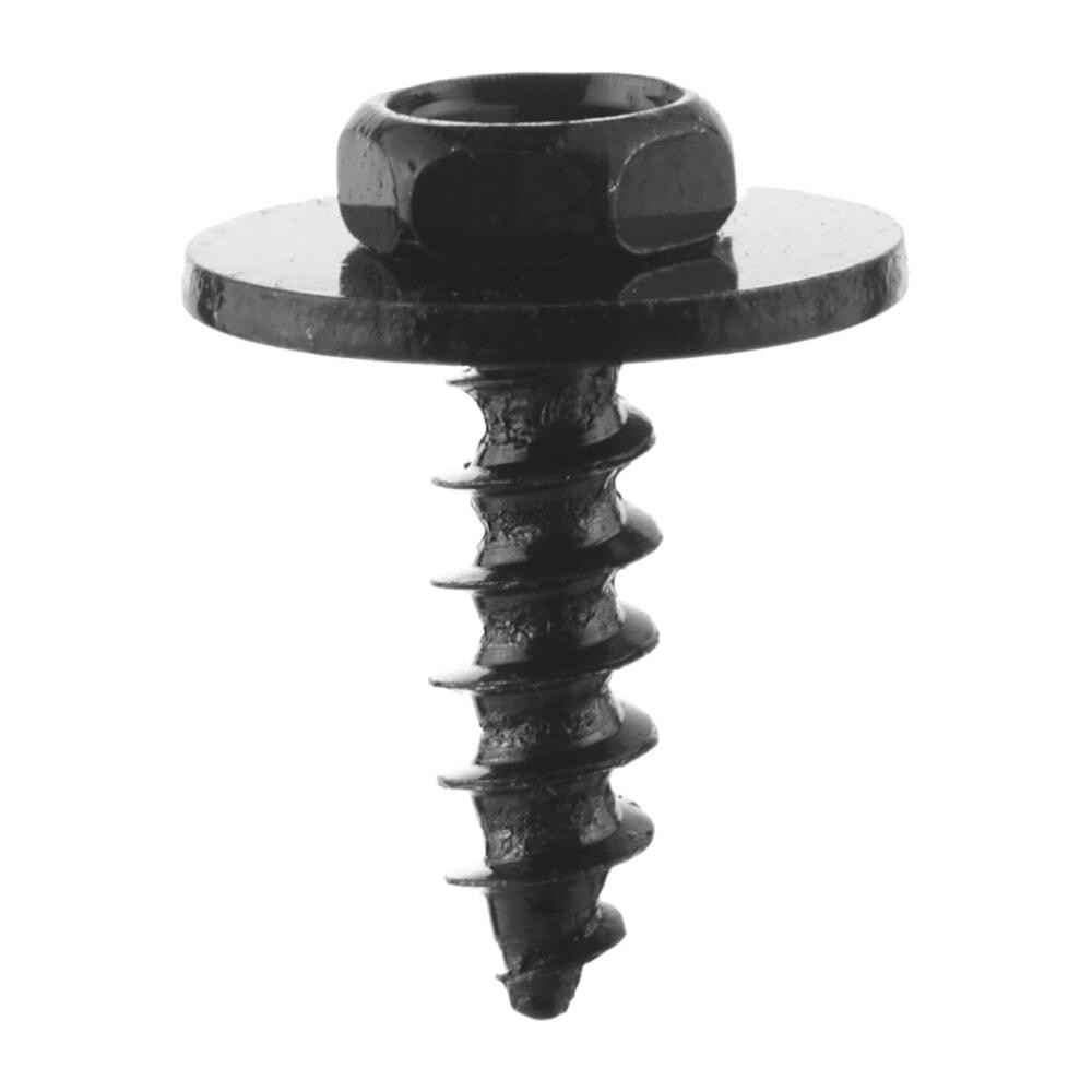 Саморізи, Під ключ Із шайбою, Чорний, Метал, Розміри (мм): T-15.9 F-5.1 H-20.8 H1-16.2. Марка автомобіля: BMW Київ - фото 1