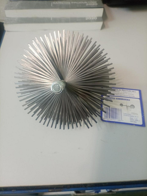 Йоржик "SzczotPol" жорсткий для чистки комину діаметром 120 мм зі стальних пружних пластинок Киев - изображение 4