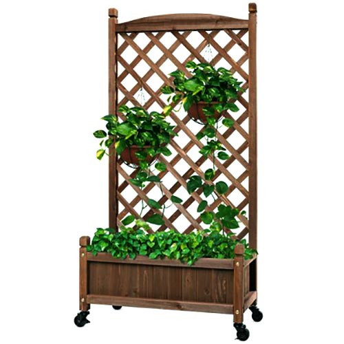 Кашпо зі шпалерою "Бомделі" капучино Миколаїв - фото 1