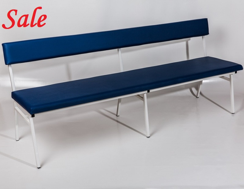 Диван медичний коридорний АТОН ДК банкетка для відвідувачів Дніпро - фото 1