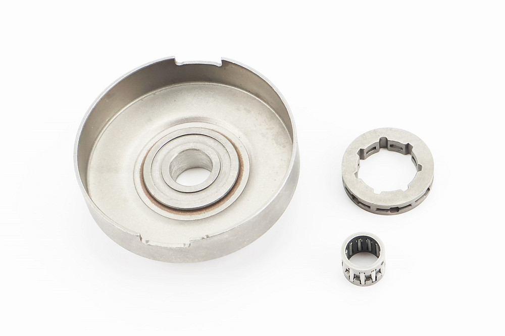 Тарілка зчеплення + зірка 3/8-7 Husqvarna-365/371/372, JONSERED-CS2165/2171/2172 + підшипник + мастило + шайби Киев - изображение 2