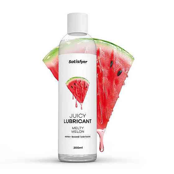 Лубрикант на водной основе Satisfyer Juicy Lubricant Melty Melon 300 мл (мятая упаковка!!!) Sex Aura Киев