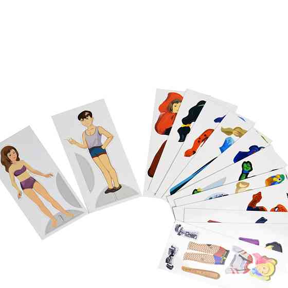 Игра с многоразовыми наклейками 