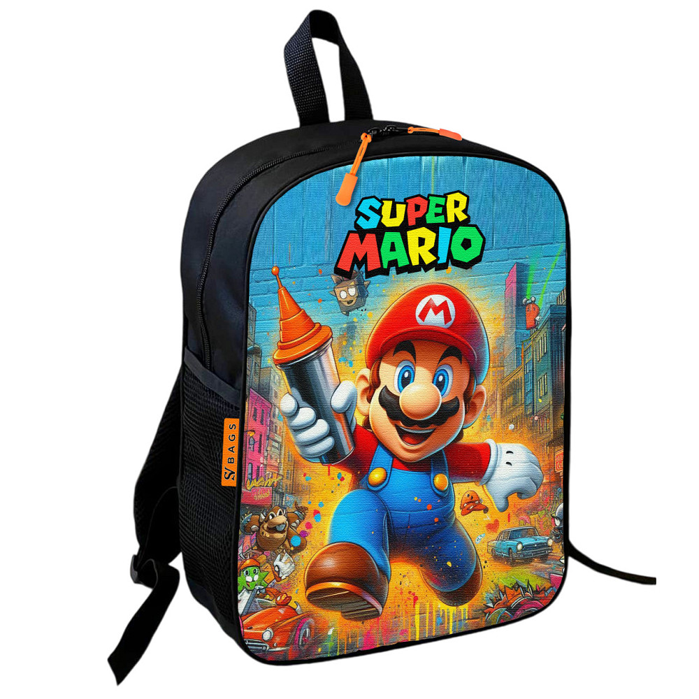 Рюкзак шкільний дитячий Супер Маріо «Super Mario» 36х27 см для хлопчика (01059) Київ - фото 1