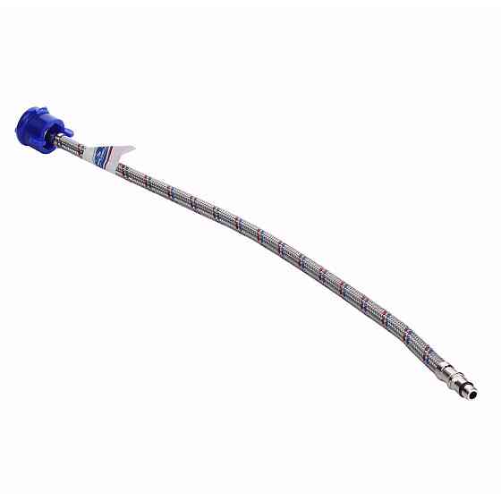 Шланг для змішувача Solomon (нерж.) М10х1/2″ 0,8м HY6201 B  кор. Луцк