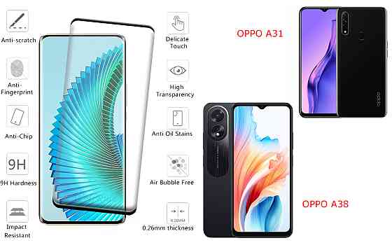 Захисне скло HyperGlass Pro для OPPO A31, OPPO A38 – максимальна чутливість та захист Київ