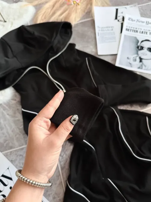 Стильное трикотажное платье с окантовкой Одесса - изображение 5