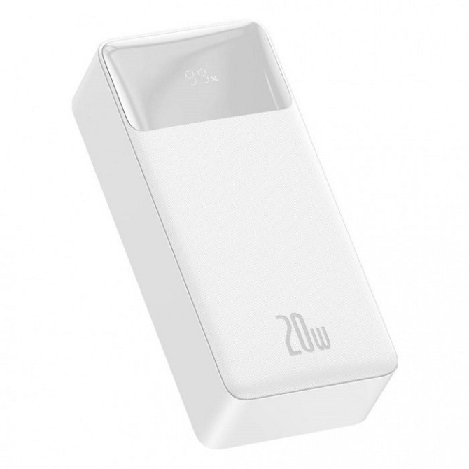 Зарядная батарея Baseus Bipow Digital Display 30000mAh 20W PPBD050402 (Белый) Винница - изображение 1