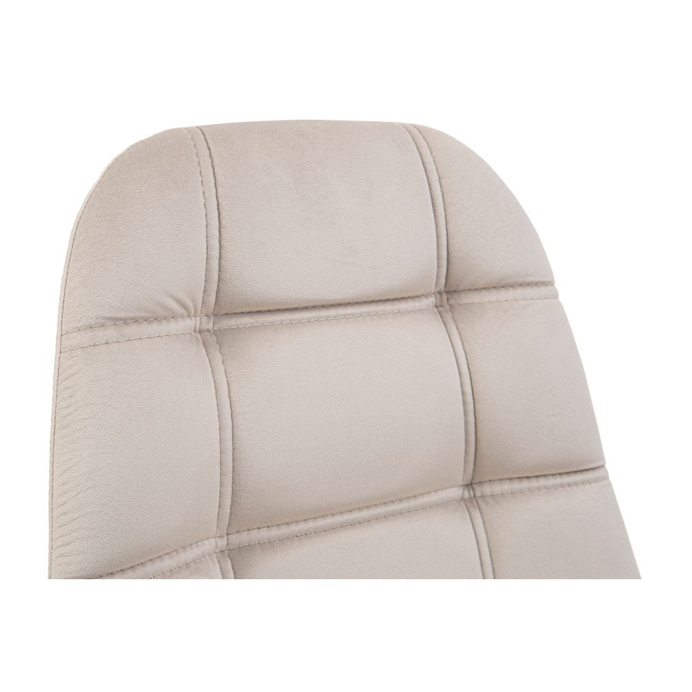 Стілець крісло м'який SplitDesign U Jasmine 21 білі ніжки Кремовий Київ - фото 7