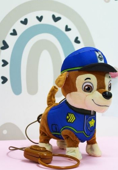 Щенячий патруль Гонщик Чейз на повідку ,Ходить,Співає,Махає. Харків - фото 2