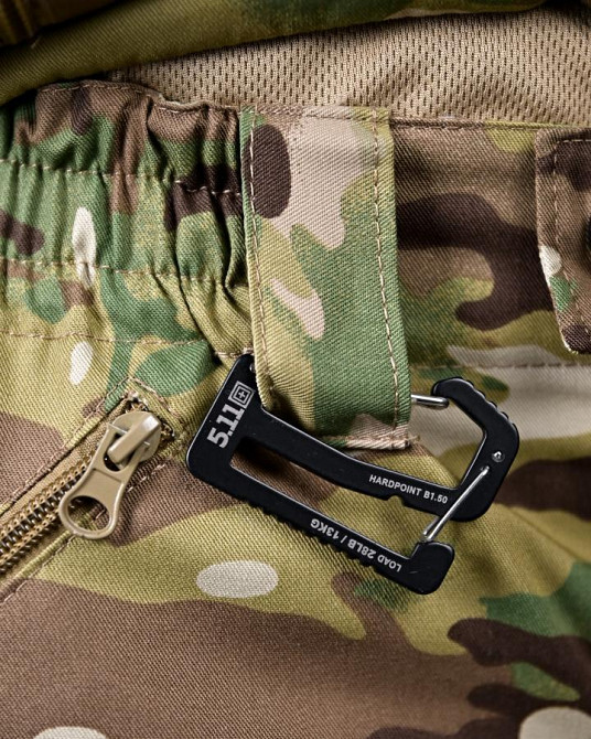 Карабин "HARDPOINT B150" BLACK 38 мм 5.11 Tactical сталь 1  ПП8143 Одеса - фото 4