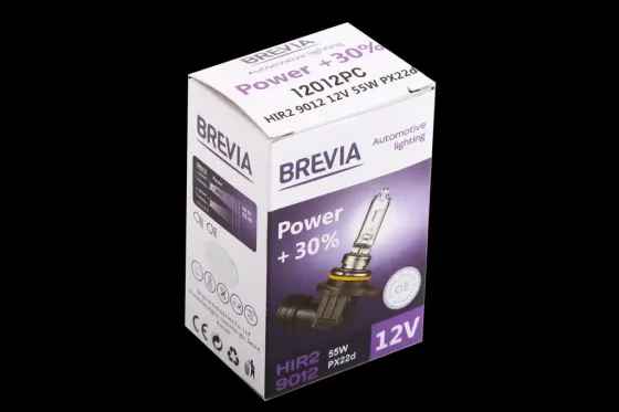 Лампа галогенная 12В НIR2 Brevia 55 +30% Power Винница