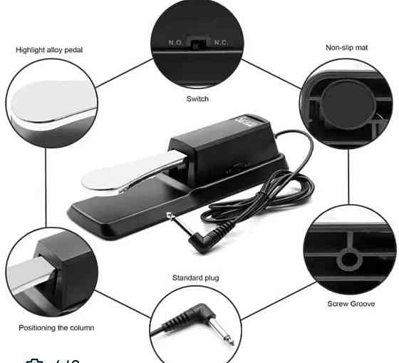 Нова Універсальна педаль сустейна Soraco YH01 для фортепіано. Харків