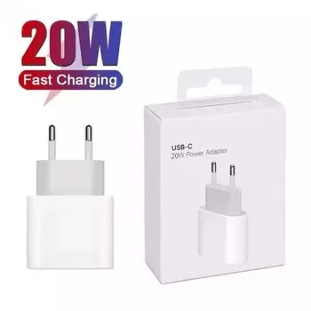 Адаптер зарядний 20W Type-C USB PD, швидкий зарядний пристрій для смартфонів, планшетів та гаджетів Київ