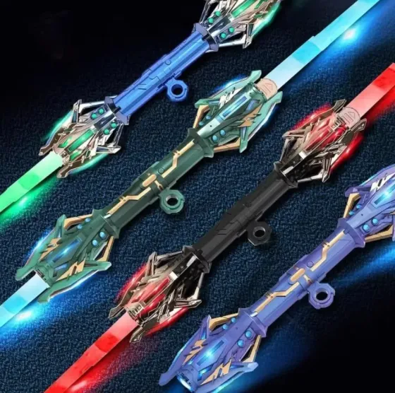 Световой меч-спинер/ Реалистичная световая сабля с RGB подсветкой Коломыя