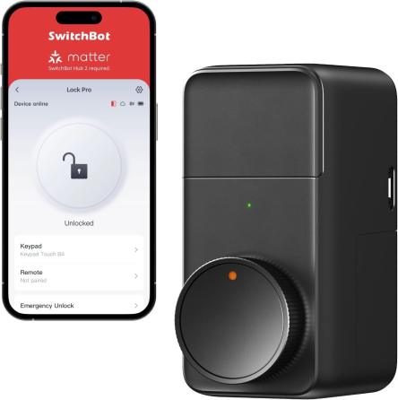 Розумний замок для вхідних дверей SwitchBot Smart Lock Pro Луцк