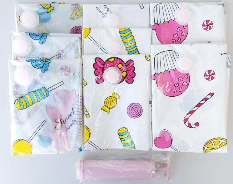 Вакуумні пакети для одягу R26107 з насосом, 8 шт Винница - изображение 3