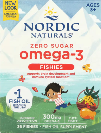 Рыбий жир для детей Nordic Naturals  Omega 3 36 жев конф тутти фрутти Киев