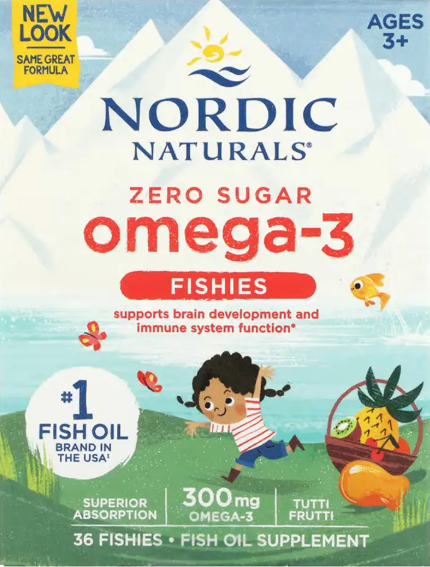 Рыбий жир для детей Nordic Naturals  Omega 3 36 жев конф тутти фрутти Киев - изображение 1