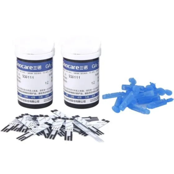 Набір для глюкометра Sannuo GA-3: 50 тест-полосок і ланцетів Київ