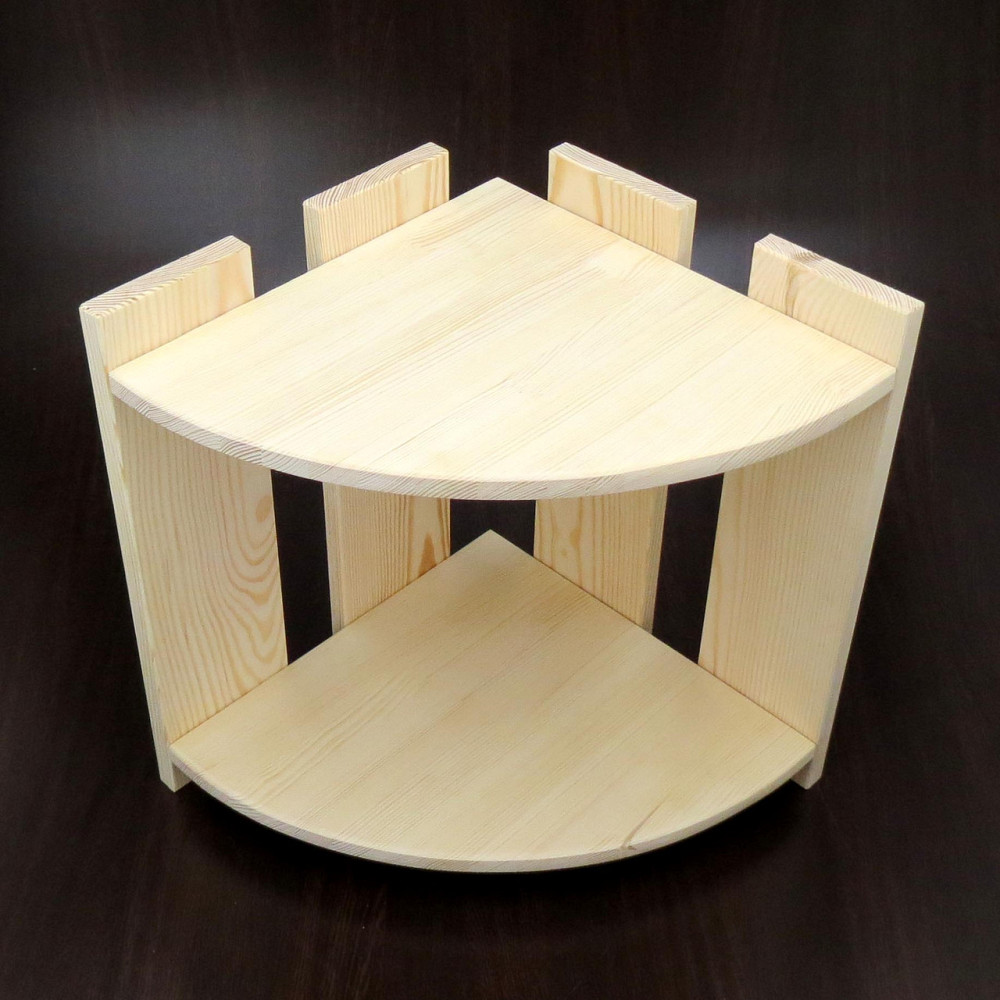 Кутова настінна полиця "Сейбо" бланже Миколаїв - фото 5