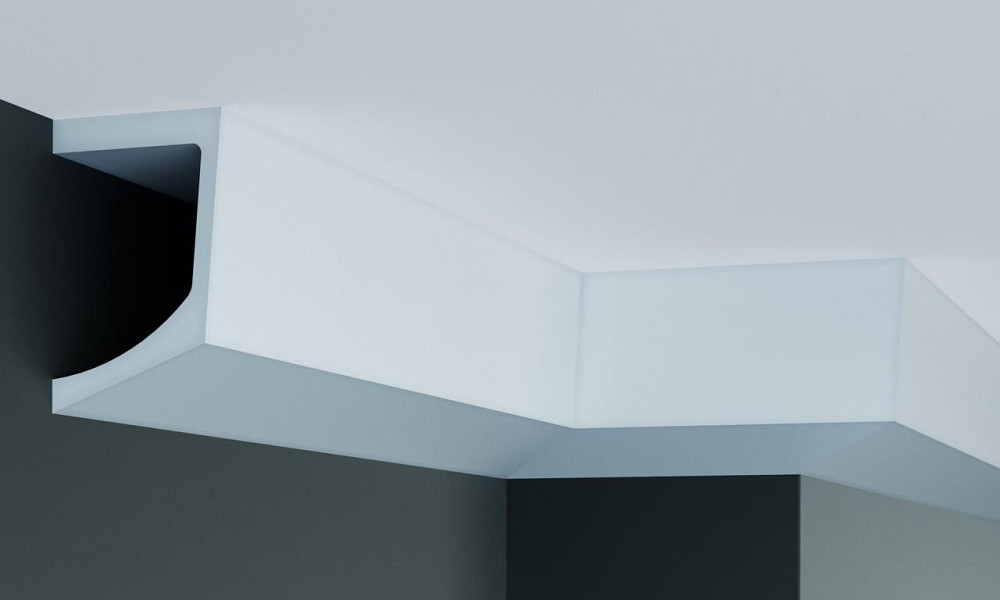 Карниз полиуретановый гладкий Gaudi Decor P 885 Днепр - изображение 1