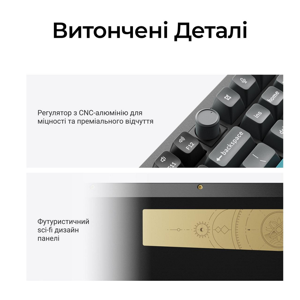 Клавіатура бездротова Keychron Q6 Ultra Keychron Red Switch Black RGB (Q6U-M1-UA) ( 29670 ) Харьков - изображение 14