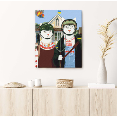 Картина по номерам Orner Українська Котика 40х50 см (orner-1675) Вінниця - фото 6