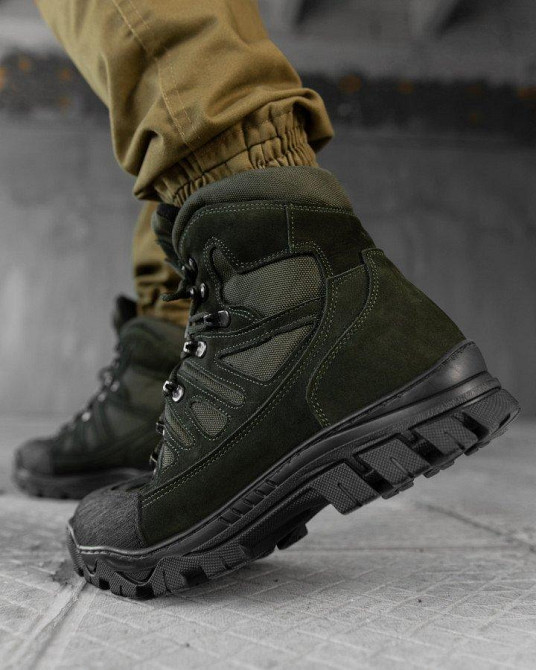 Тактичні черевики weightlessess на флісі Olive ВТ0459 Одеса - фото 4
