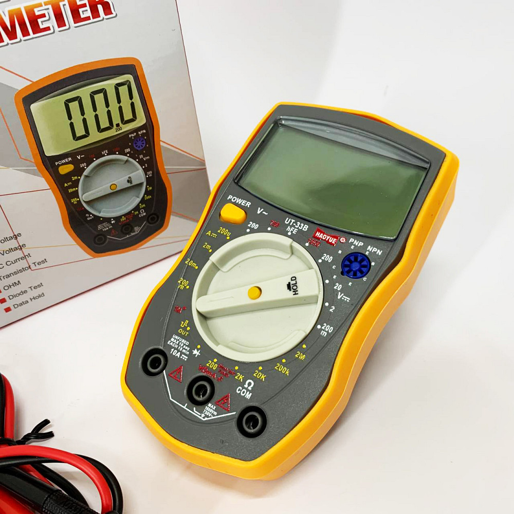 Мультиметр електрика HAOYUE UT33B, Цифровий мультиметр для дому Якісний QH-75 Львів - фото 10