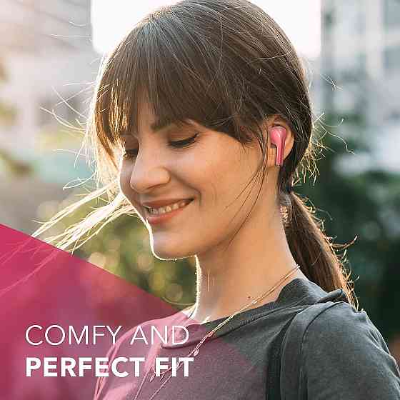 Bluetooth гарнитура Swag беспроводные капсулы-вкладыши до 20 часов воспроизведения желтый сенсорное управление Киев