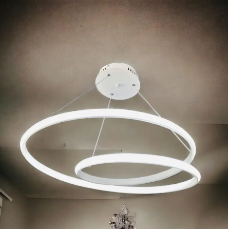 Світлодіодна люстра Сяйво PJ803 (Біла) 46см Київ