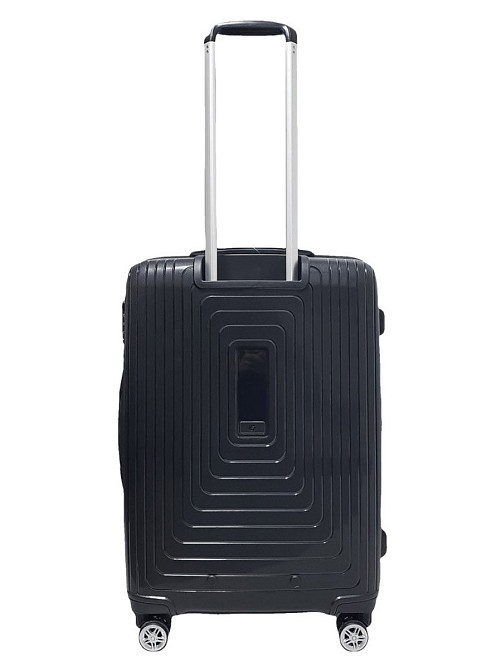 Валіза пластикова AIRTEX 241 середня 68 см чорна Київ - фото 3