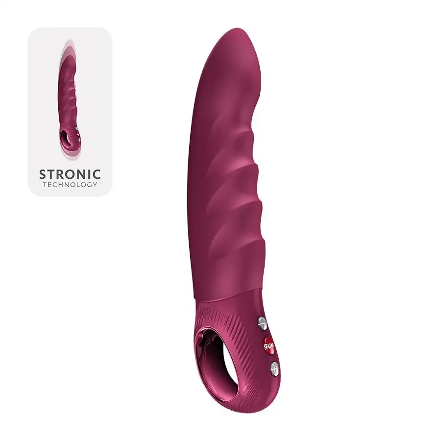 Пульсатор Fun Factory Stronic Deep, Wine Red, 8 режимів роботи, перезаряджуваний Львів - фото 1
